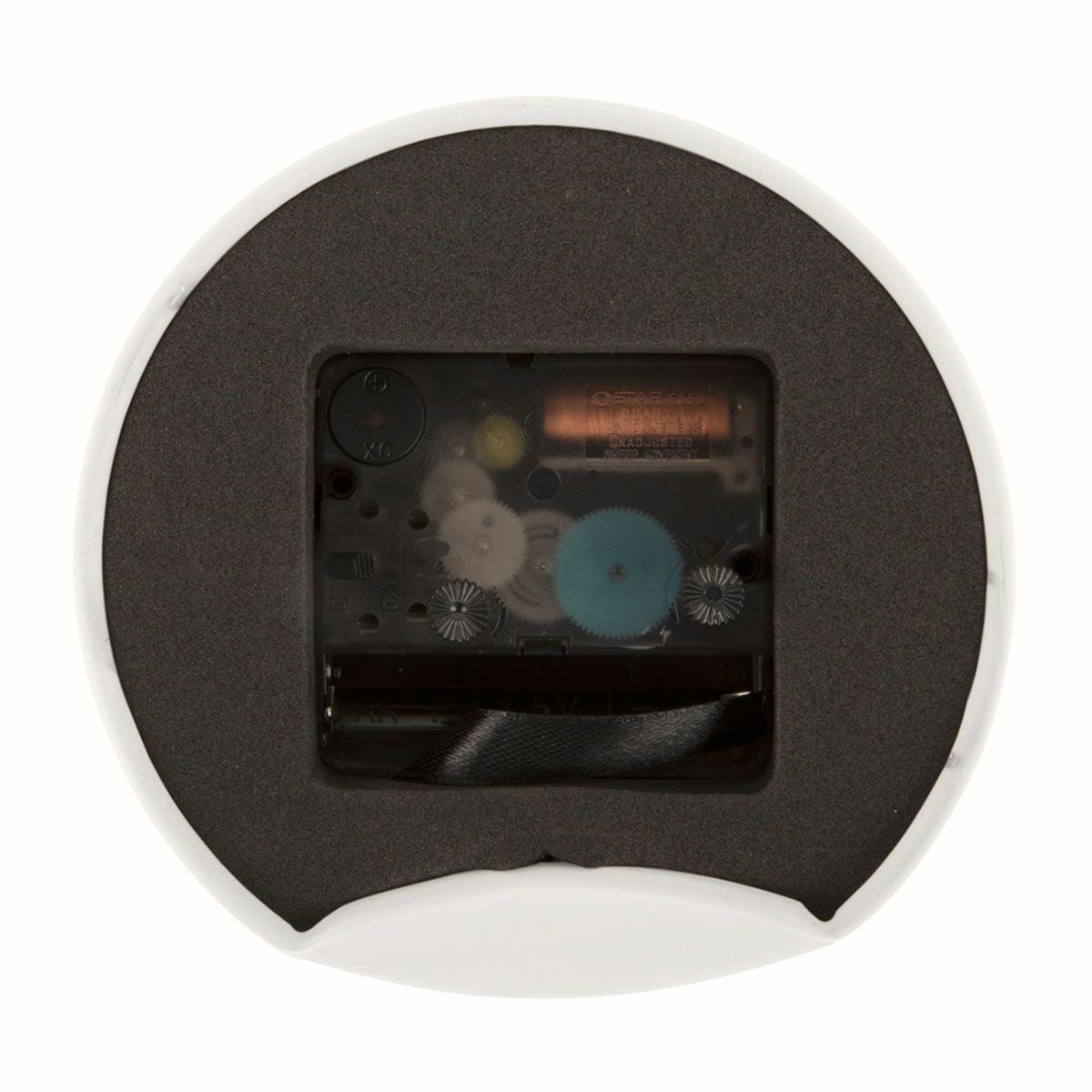KARLSSON カールソン Alarm clock Belle Numbers iron white