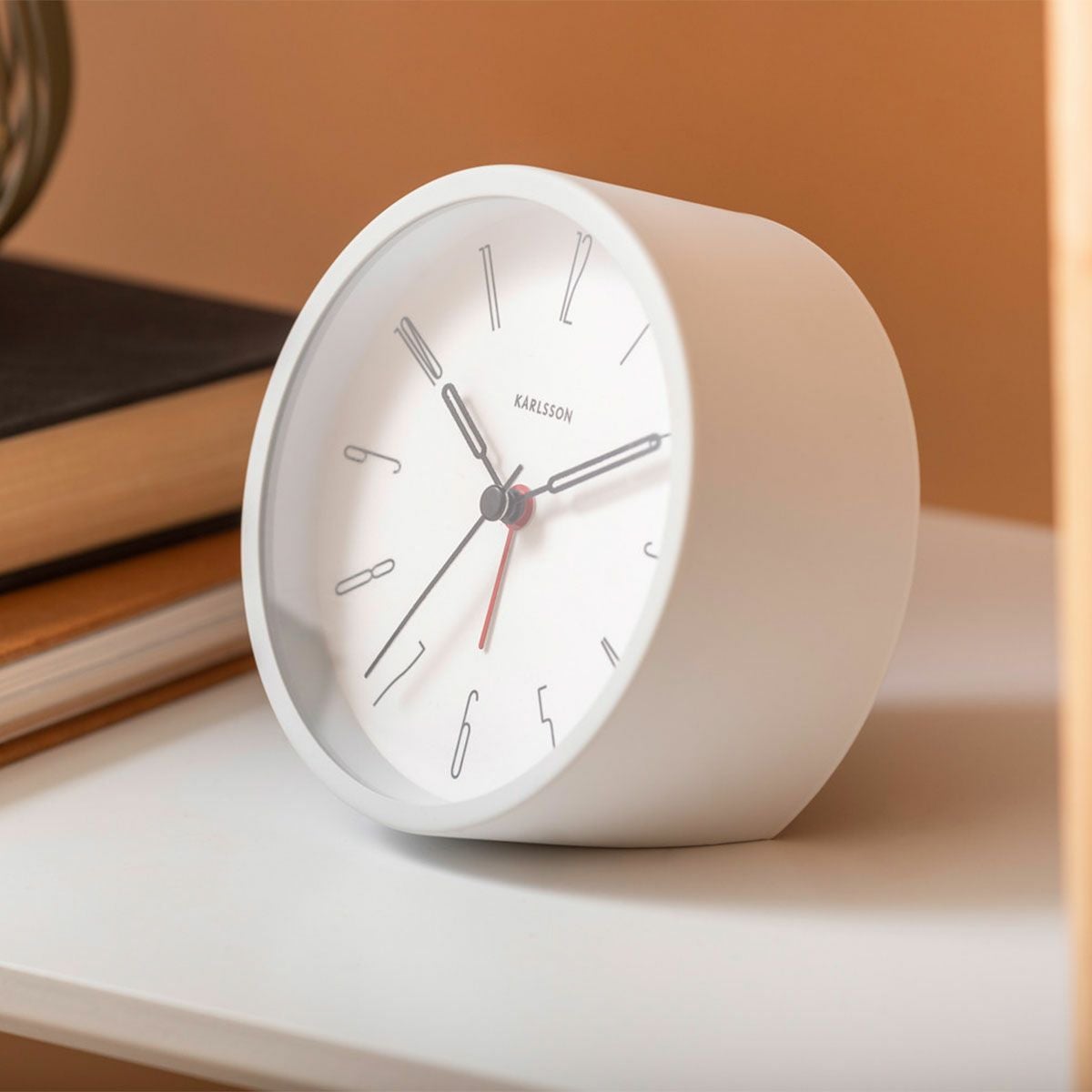 VAMPS CHANCE 当選品 非売品 掛け時計 置き時計 新品未使用 KARLSSON カールソン Alarm clock Belle Numbers iron white