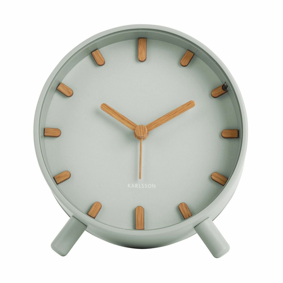 KARLSSON カールソン Alarm clock Grace metal grayed jade | KARLSSON