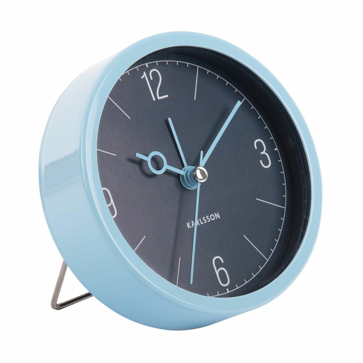 KARLSSON カールソン Alarm clock Monocle night blue | KARLSSON