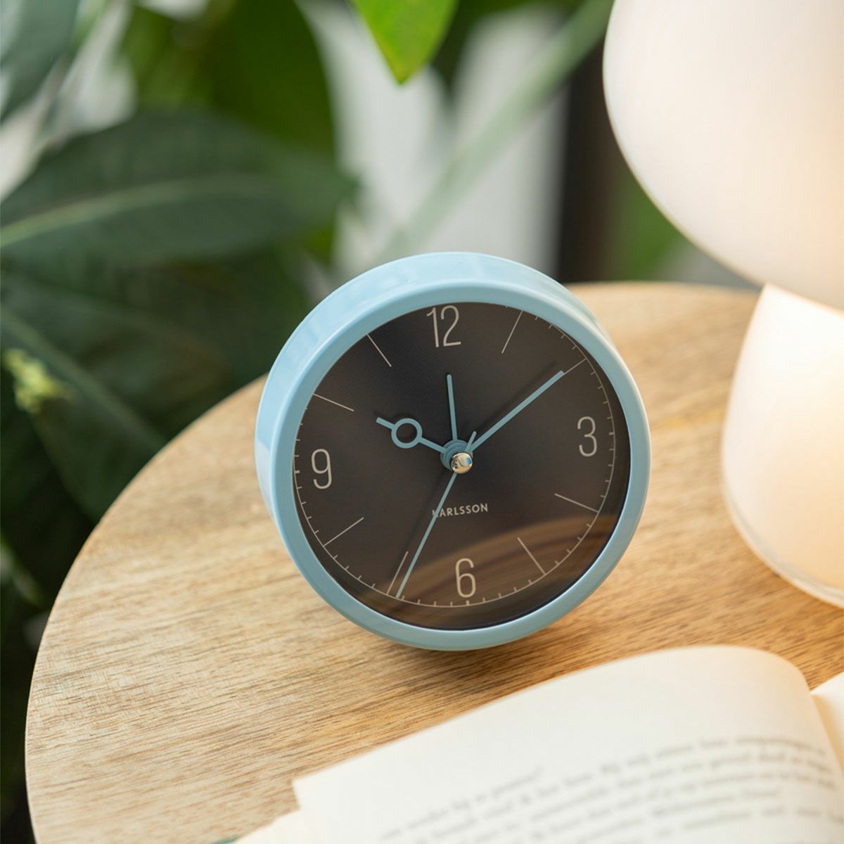 KARLSSON カールソン Alarm clock Monocle night blue | KARLSSON