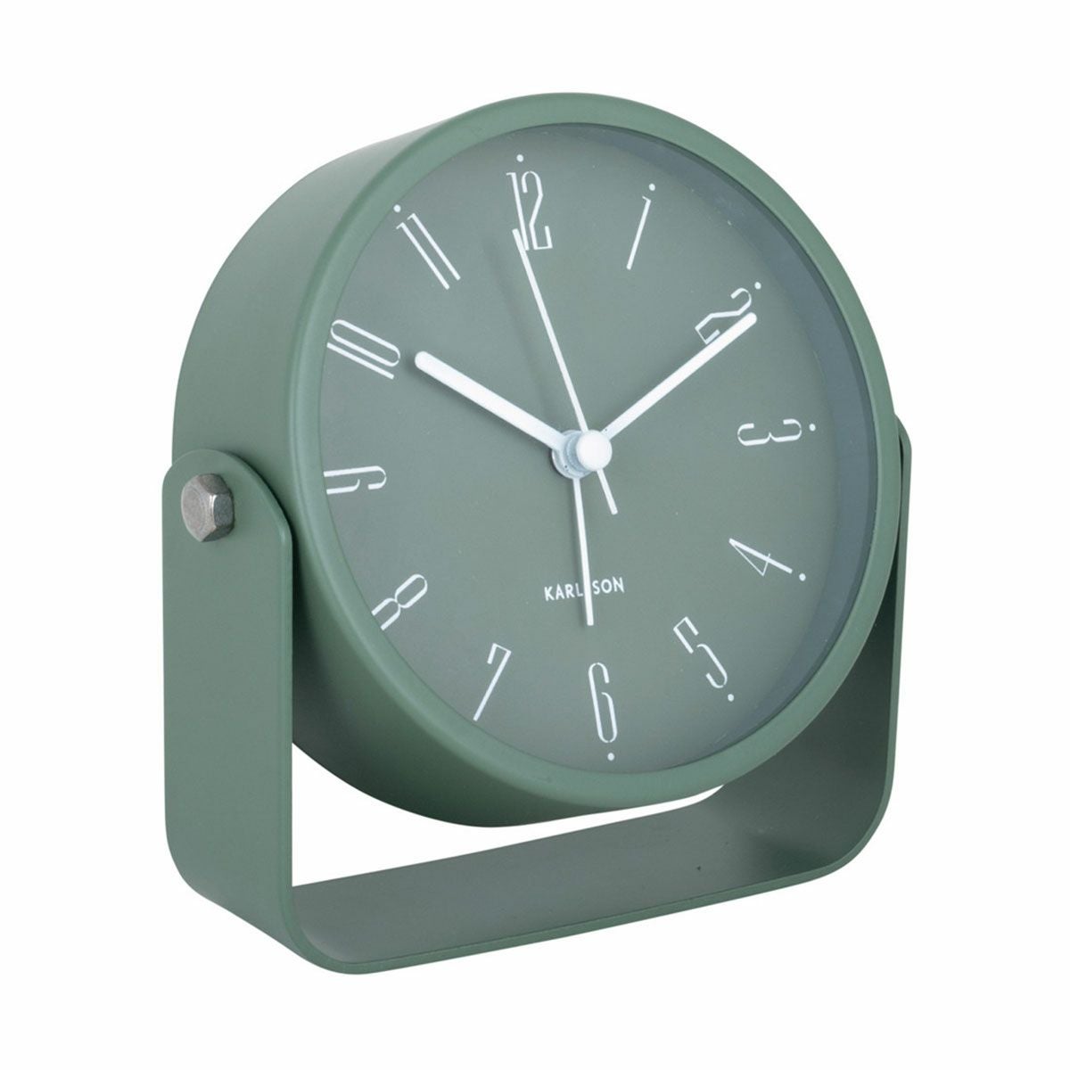 KARLSSON カールソン Alarm clock Regal Numbers jungle green