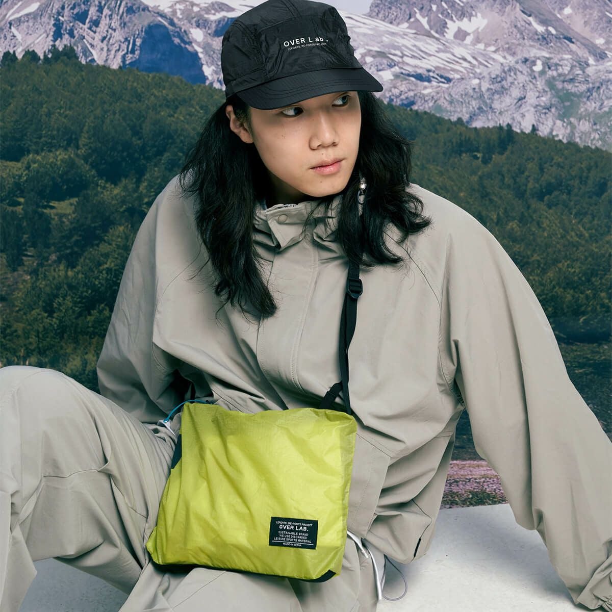 OverLab オーバーラボ Standard sacoche_lime | OverLab | CAViAR
