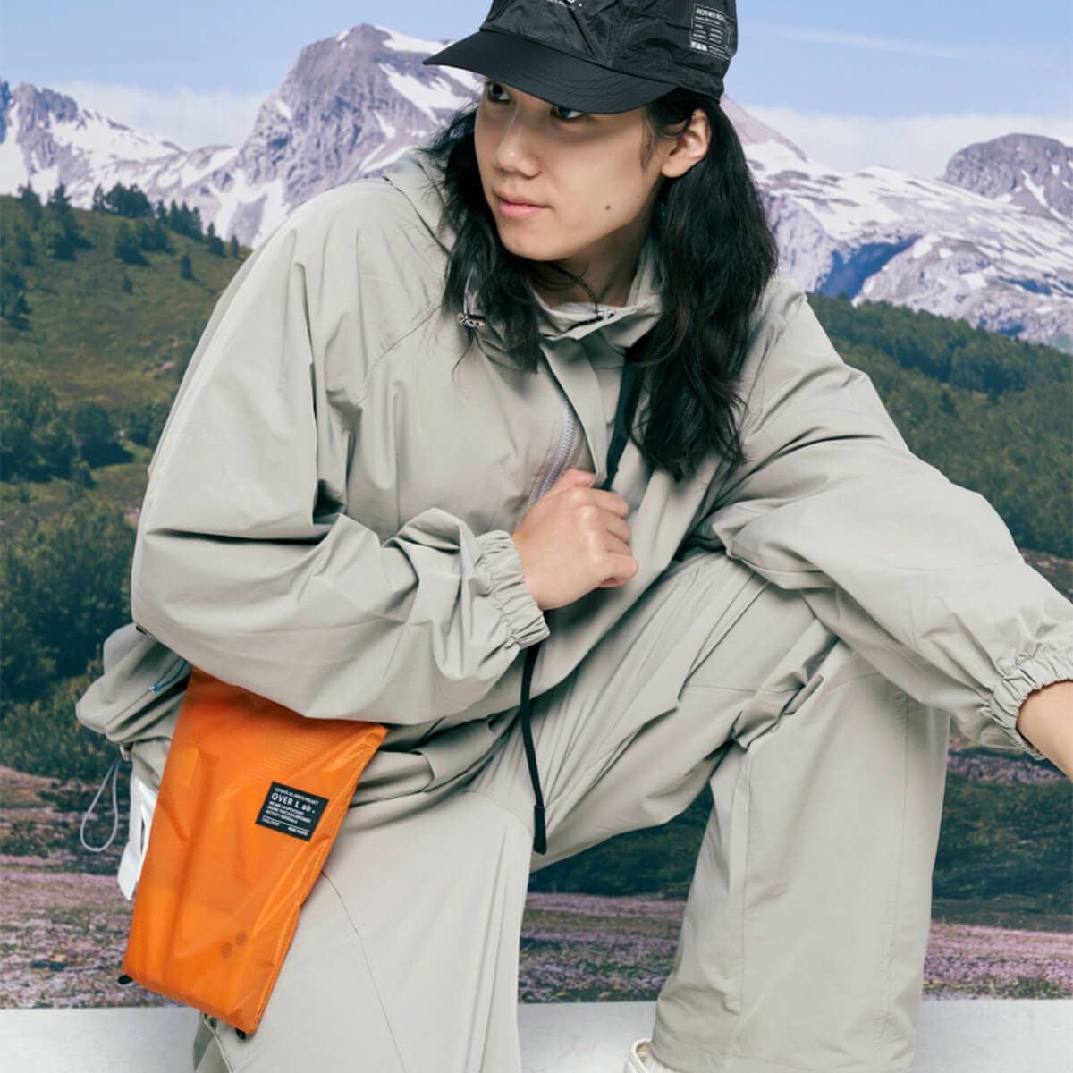 OverLab オーバーラボ folding sacoche_orange | OverLab | CAViAR