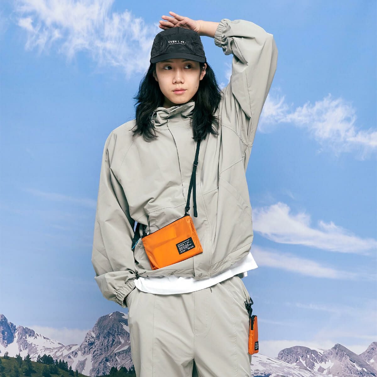 OverLab オーバーラボ folding sacoche_orange | OverLab | CAViAR