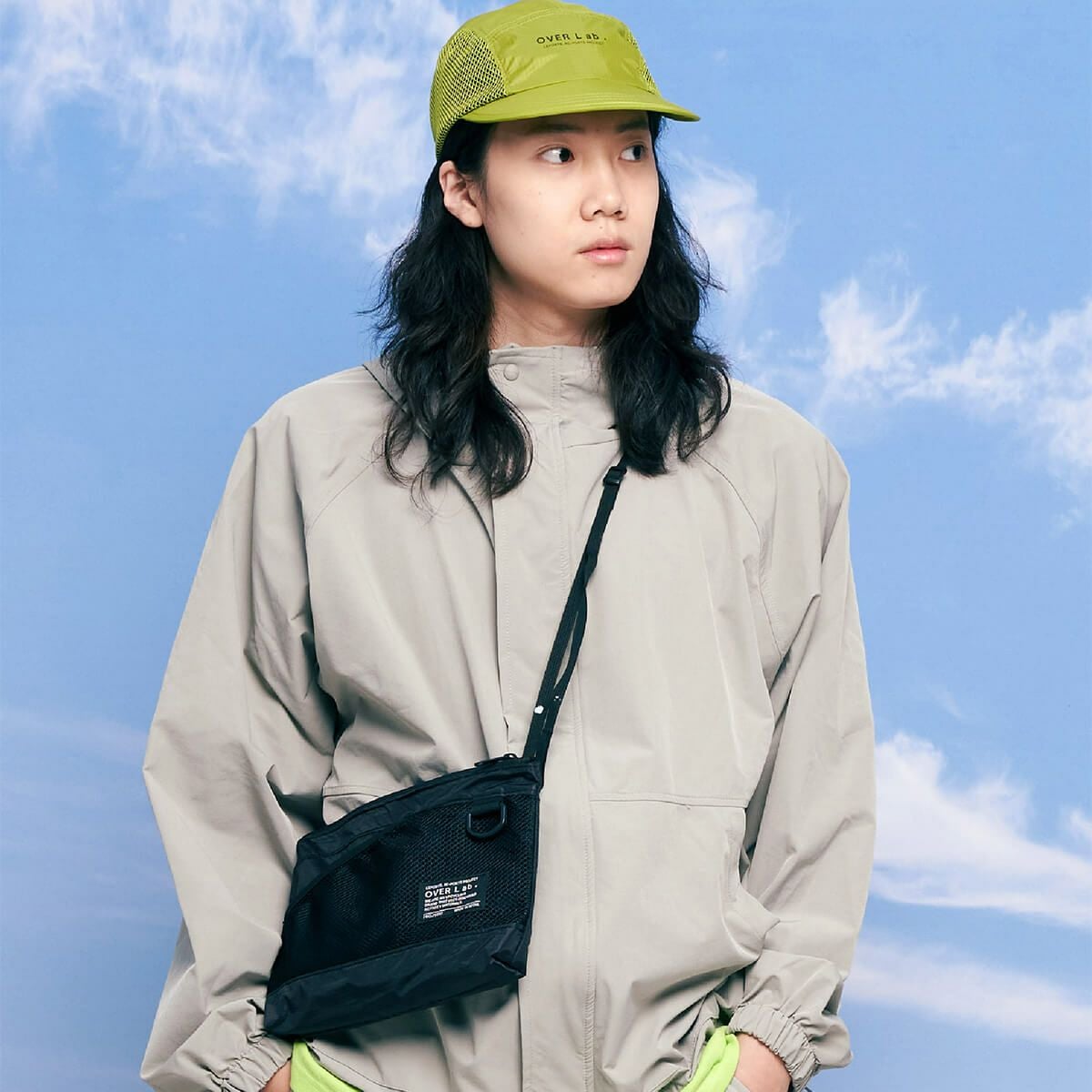OverLab オーバーラボ mesh sacoche_black | OverLab | CAViAR
