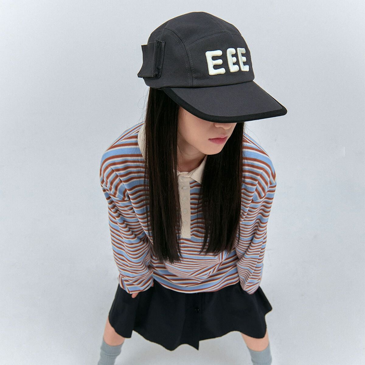 elldu エルドゥ EEE Pocket Camp Cap - Charcoal | elldu | CAViAR