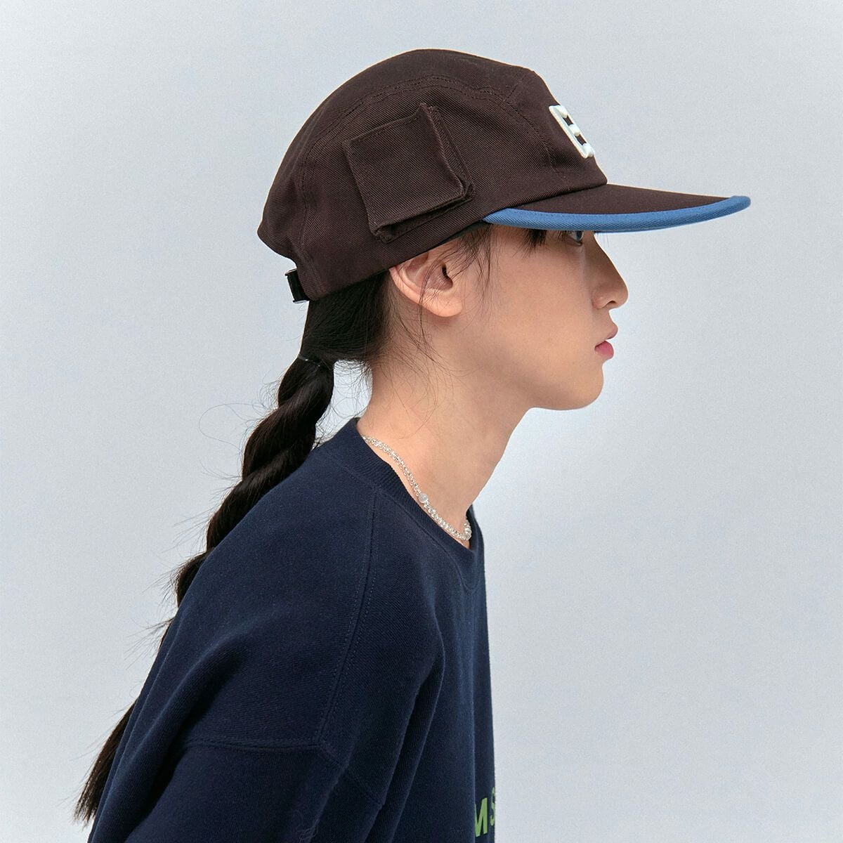 elldu エルドゥ EEE Pocket Camp Cap - Dark Brown | elldu | CAViAR