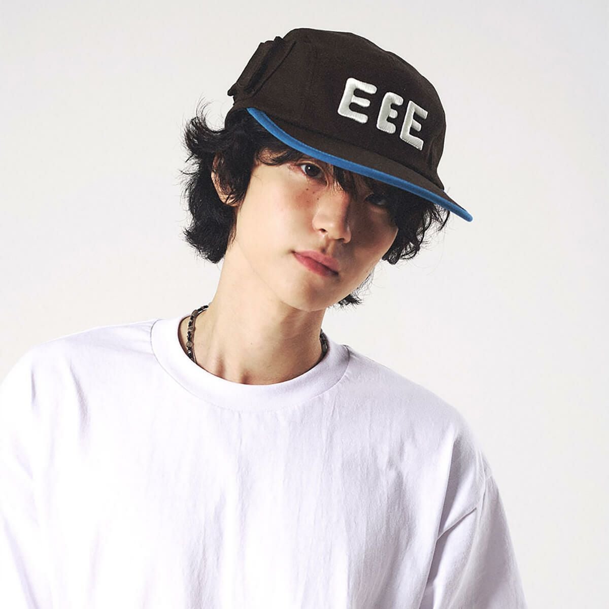 elldu エルドゥ EEE Pocket Camp Cap - Dark Brown | elldu | CAViAR
