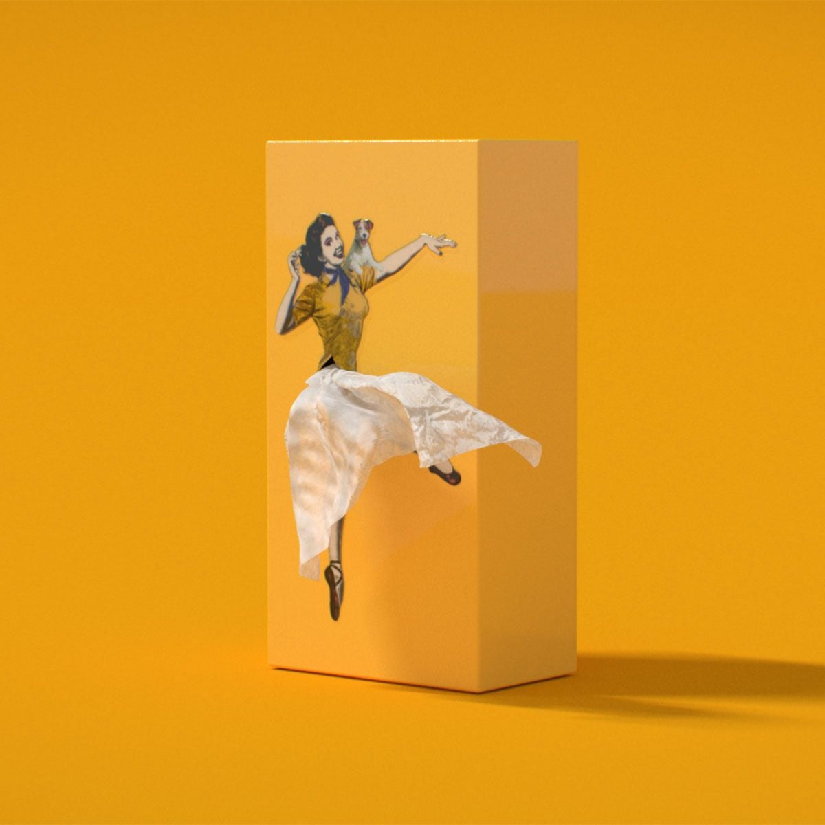 SPEXTRUM スペクトラム Flapper tissue Tissue UP Girl Yellow Orange