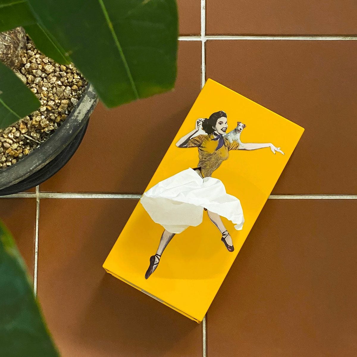 SPEXTRUM スペクトラム Flapper tissue Tissue UP Girl Yellow Orange