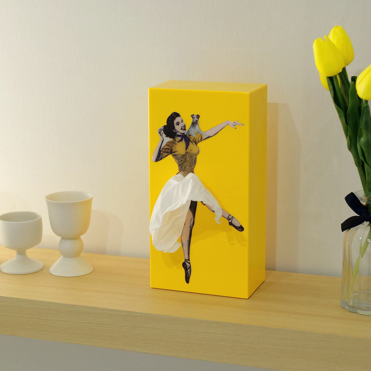 SPEXTRUM スペクトラム Flapper tissue Tissue UP Girl Yellow Orange