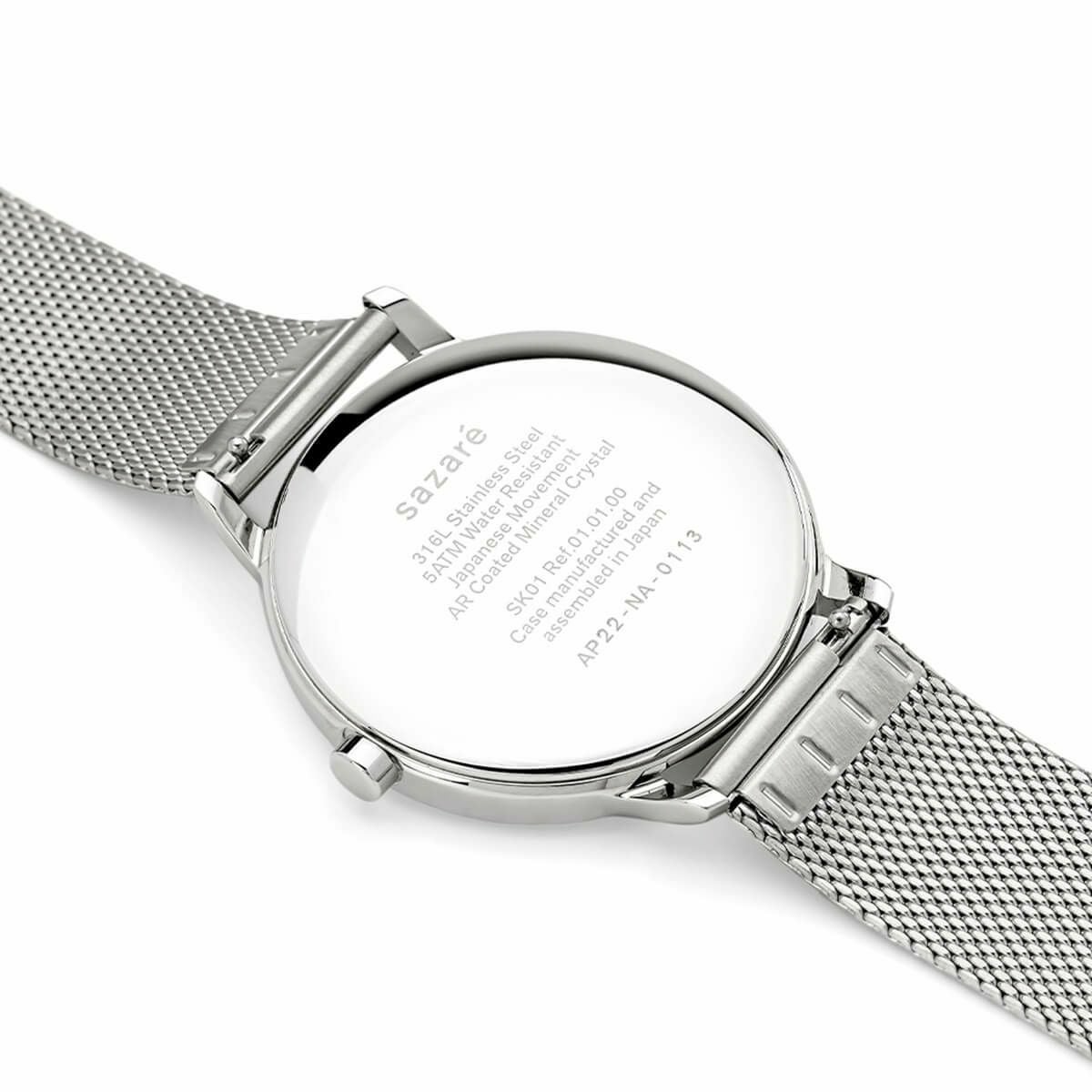 sazare さざれ SK01 1970 / SS SILVER MIRROR FINISH / HAIRLINE