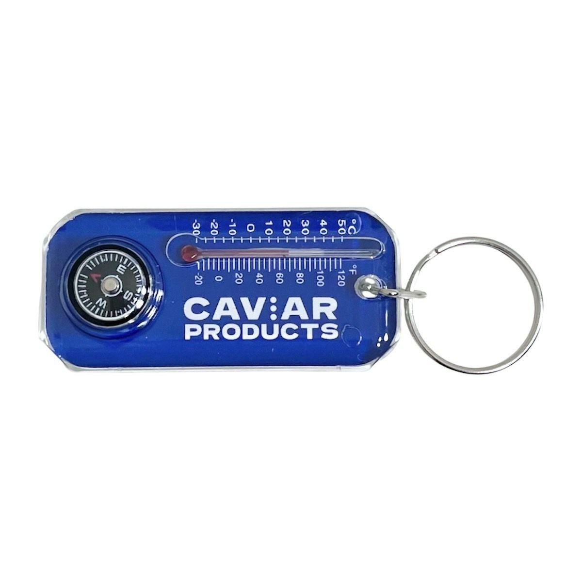 Thermometer Keychain (Logo / Blue) | CAViAR PRODUCTS | CAViAR