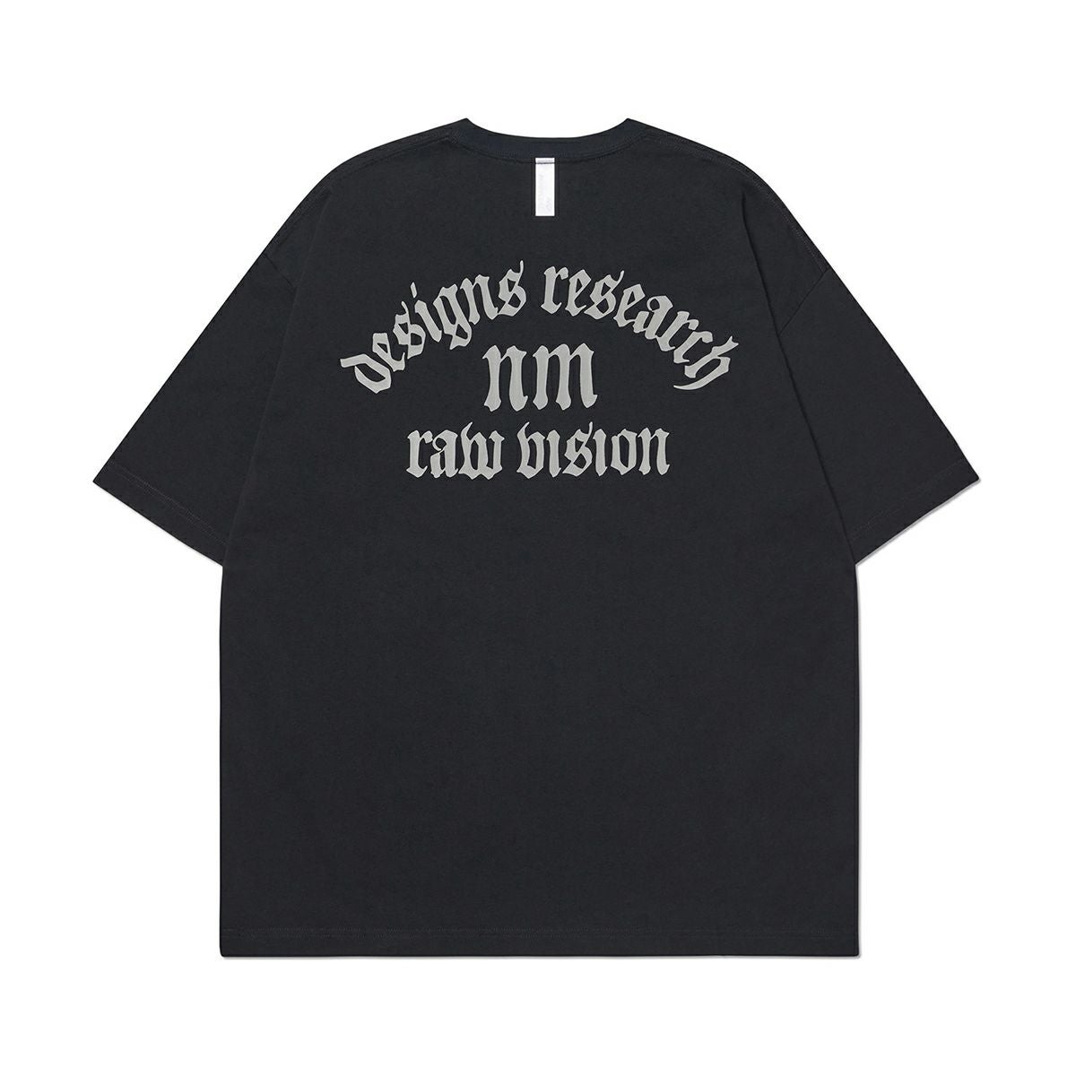 NOMANUAL ノーマニュアル R.V ARCH LOGO T-SHIRT - BLACK | NOMANUAL