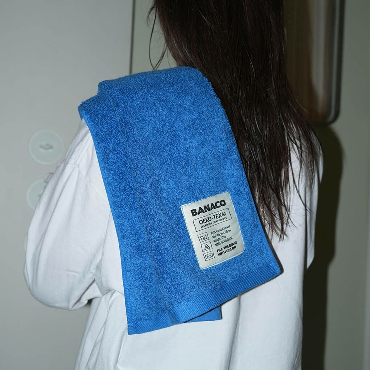 ROUCO COLOR TOWEL - BLUE | BANACO | CAViAR PRODUCTS / キャビア