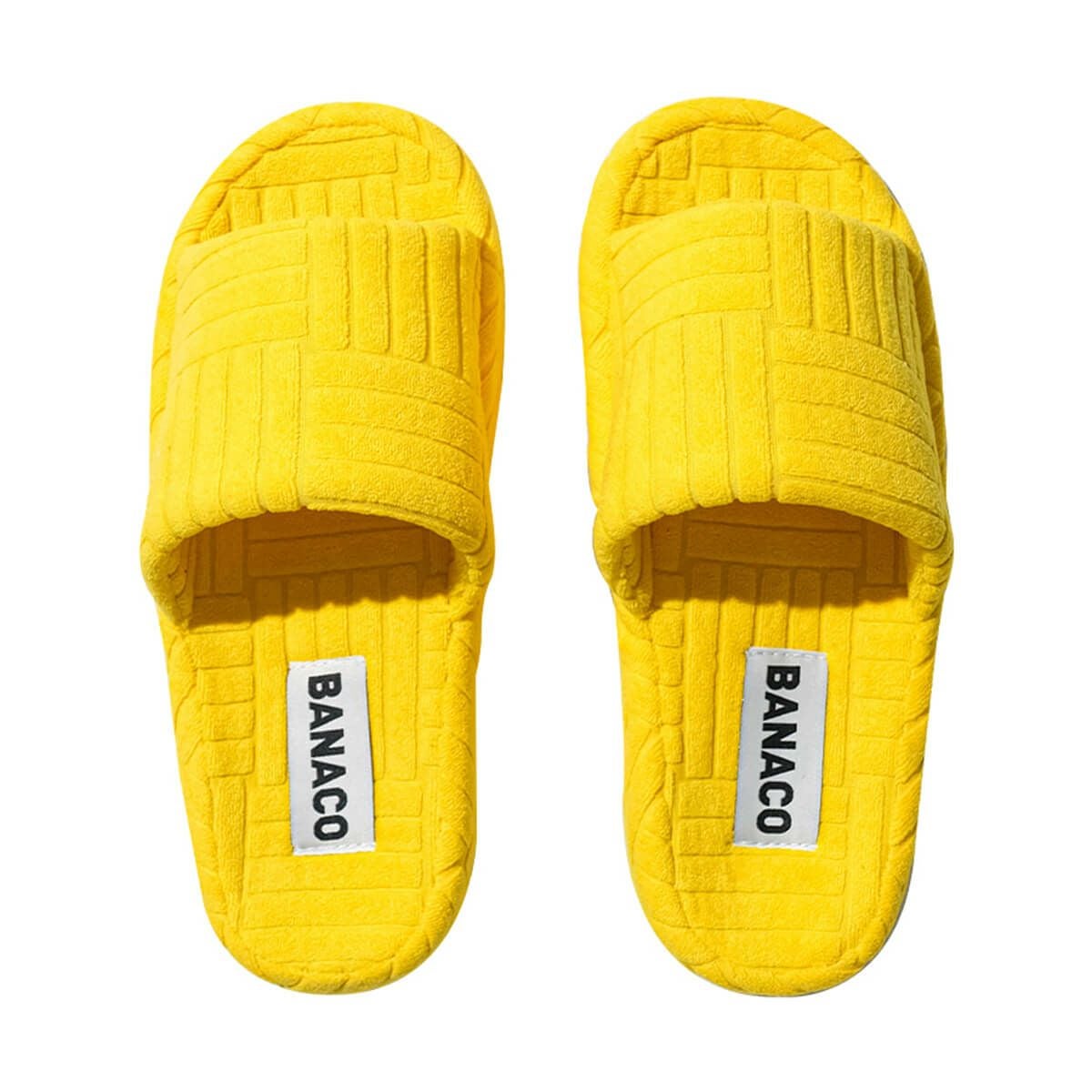 スリッパ VIVID TERRY ROOM SLIPPER - YELLOW | BANACO | CAViAR PRODUCTS