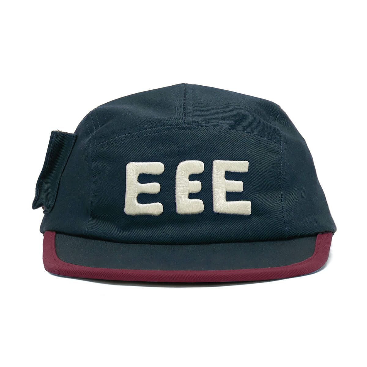 elldu エルドゥ EEE Pocket Camp Cap - Burgundy Navy | elldu