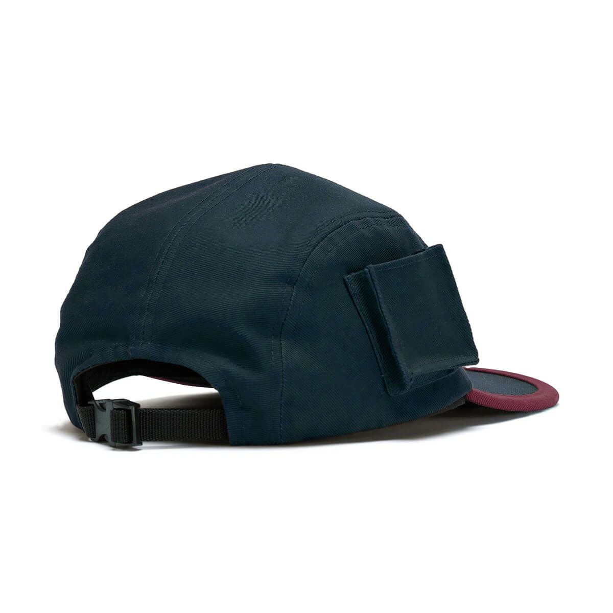 elldu エルドゥ EEE Pocket Camp Cap - Burgundy Navy | elldu