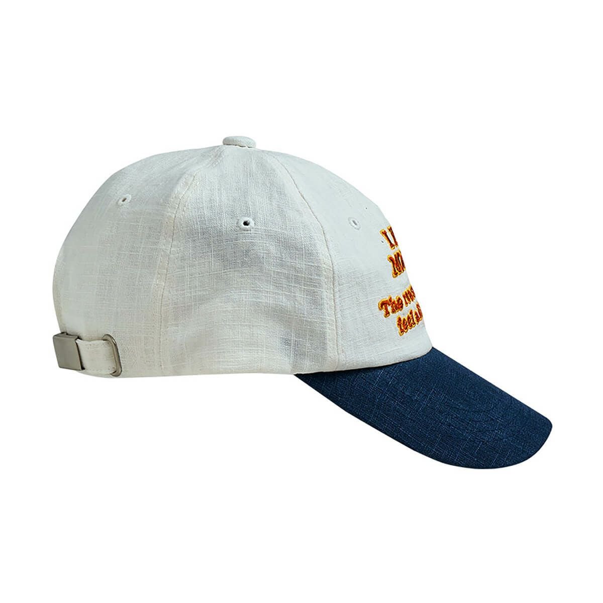 I HATE MONDAY Monday Ball Cap white | I HATE MONDAY | CAViAR