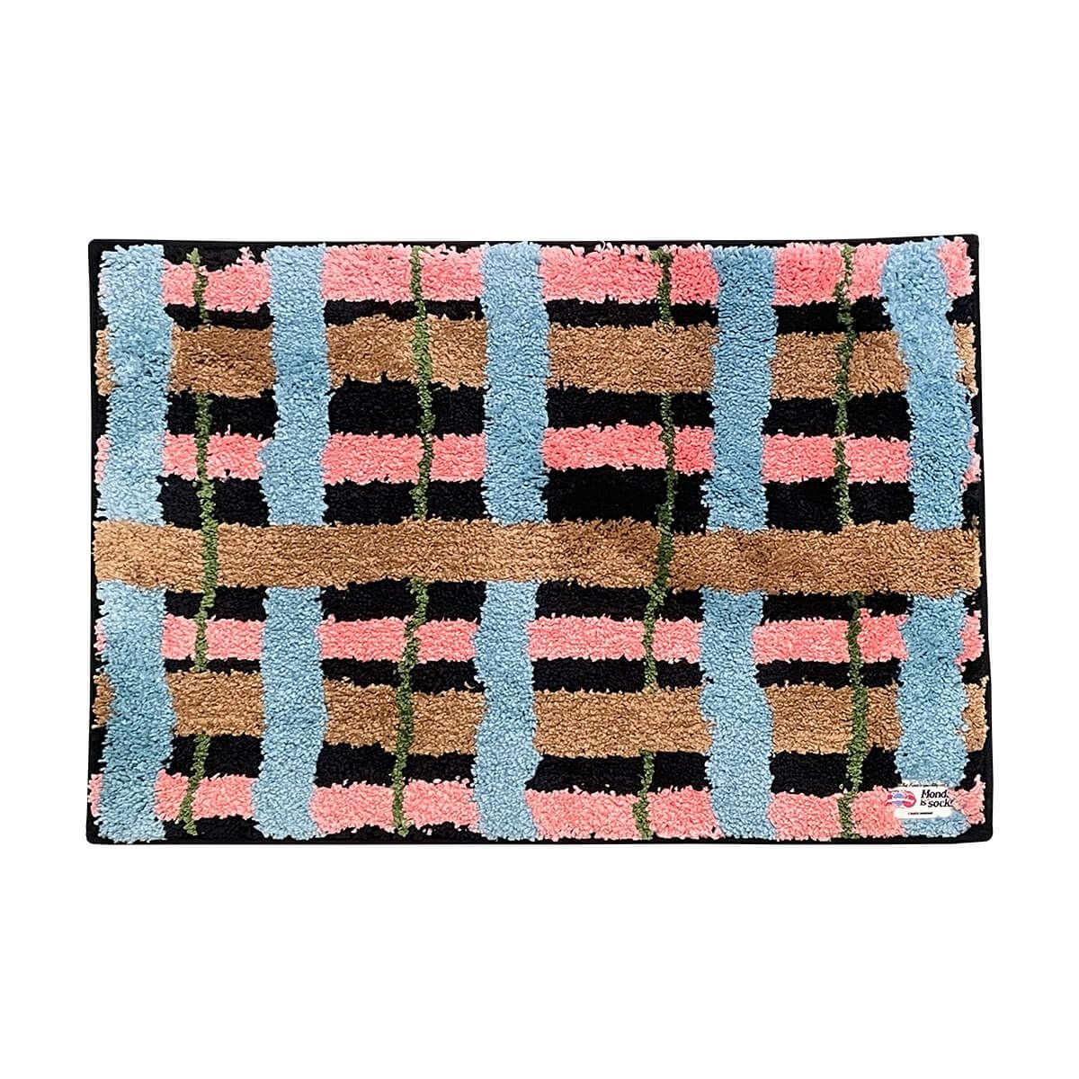 I HATE MONDAY Monday Foot Mat Check pink | I HATE MONDAY | CAViAR