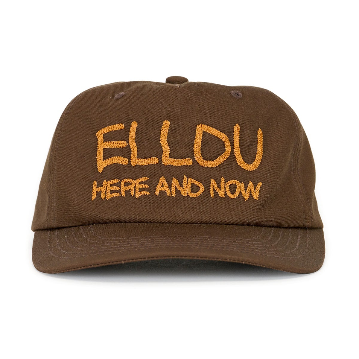 elldu エルドゥ EEE Pocket Camp Cap - Dark Brown | elldu | CAViAR