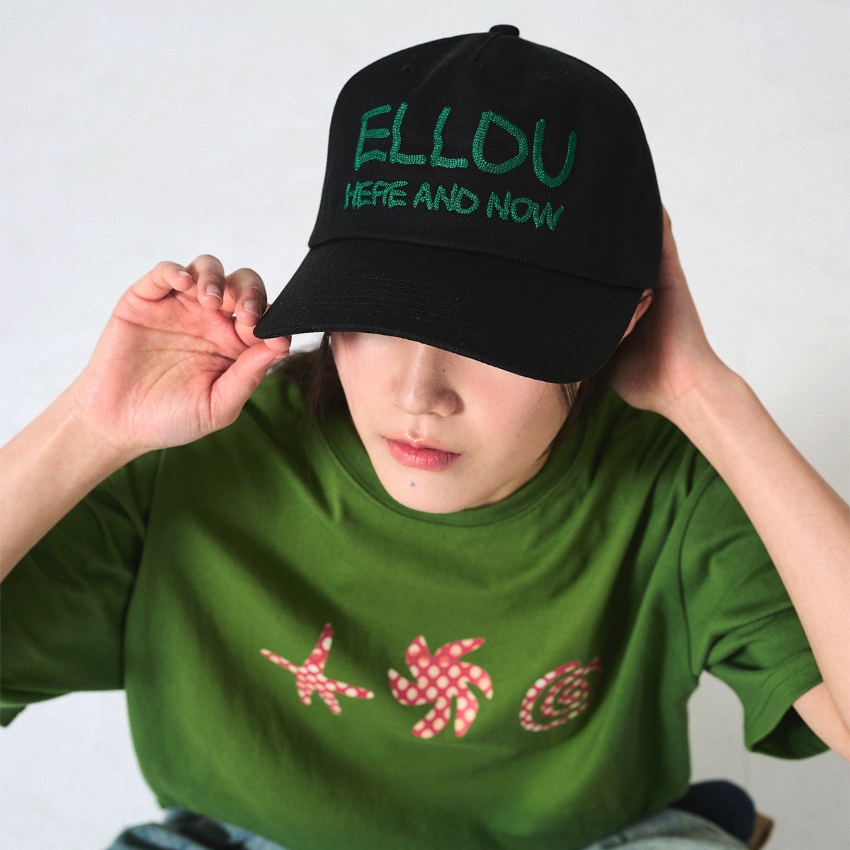 elldu Waver Stitch Cap - Black | elldu | CAViAR PRODUCTS