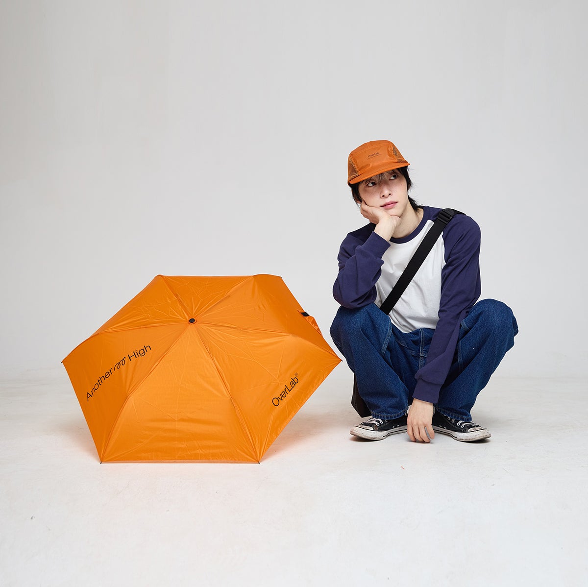 OverLab 3-fold folding umbrella_orange | OverLab | CAViAR PRODUCTS