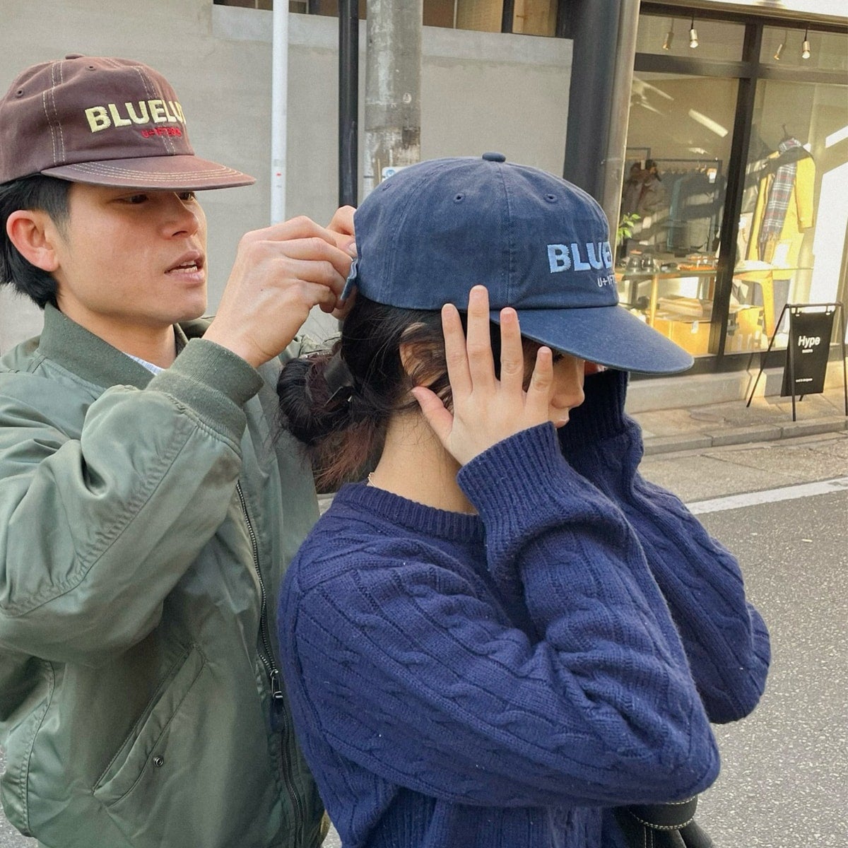 BLUELUE ブルールー BLUELUE 6-PANEL CAP - NAVY | BLUELUE | CAViAR