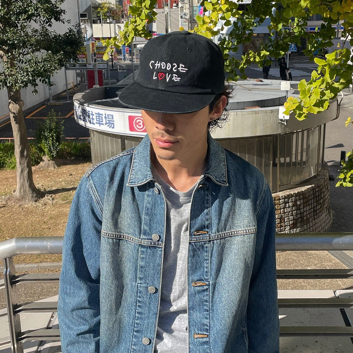 BLUELUE ブルールー CHOOSE LOVE CAP - BLACK | BLUELUE | CAViAR