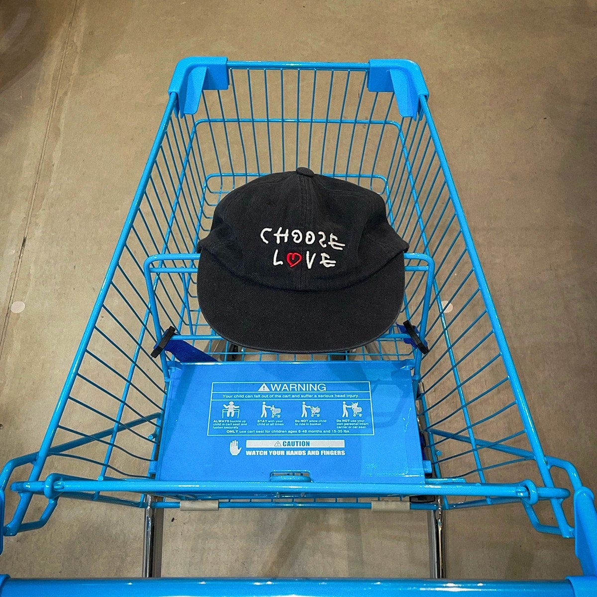 BLUELUE ブルールー CHOOSE LOVE CAP - BLACK | BLUELUE | CAViAR