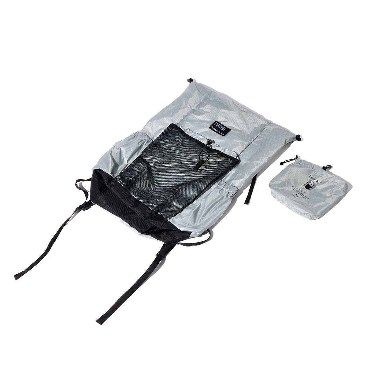 OverLab foldable backpack_gray | OverLab | CAViAR PRODUCTS