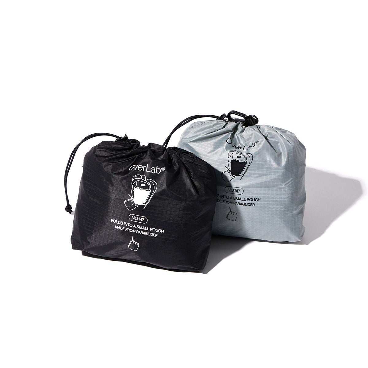 OverLab foldable backpack_gray | OverLab | CAViAR PRODUCTS