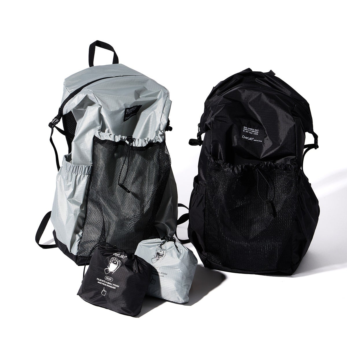 OverLab foldable backpack_gray | OverLab | CAViAR PRODUCTS